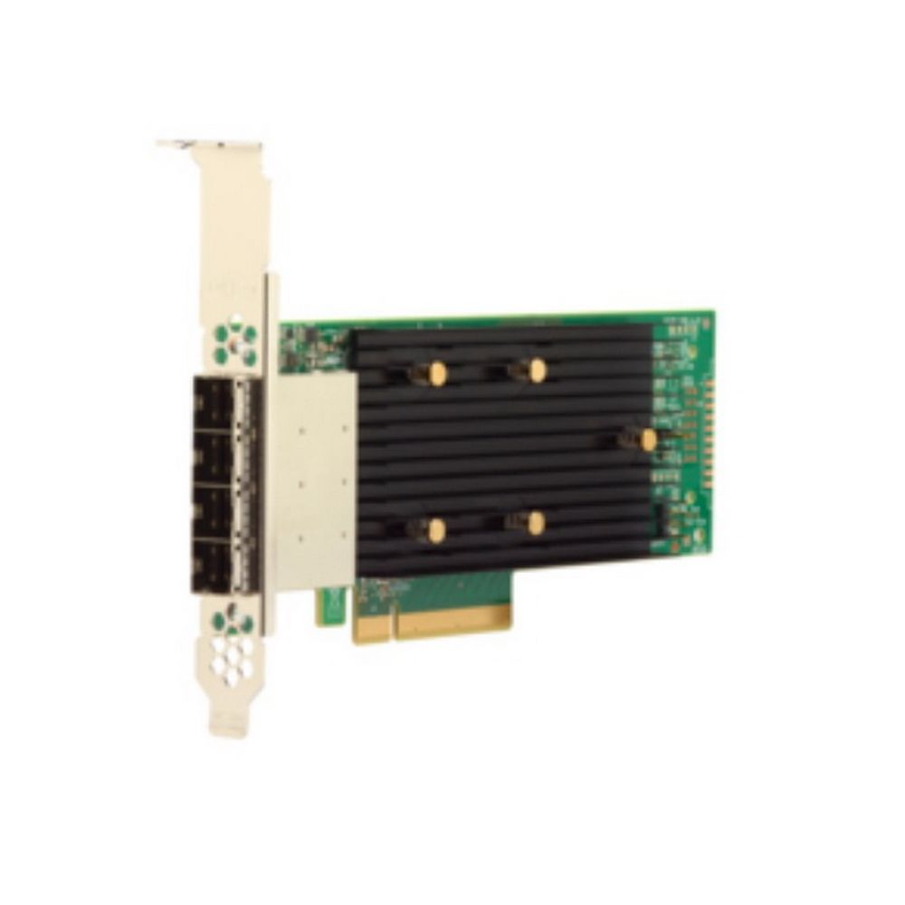 HBA-адаптер ACD ACD 9400-16e PCIe 3.1 x8 LP, Tri-Mode SAS/SATA/NVMe 12G HBA, 16port(4*ext SFF8644), 