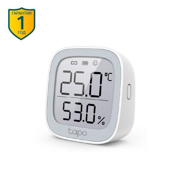 Умный дом TP-LINK Tapo T315 Умный датчик температуры и влажности с дисплеем