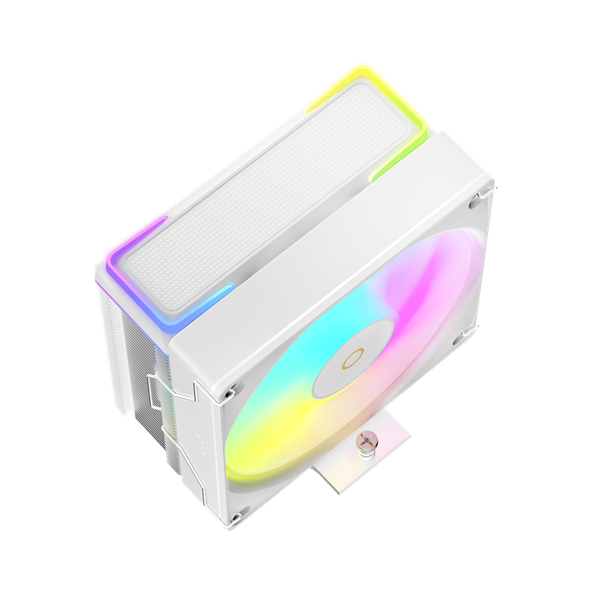 Кулер для процессора Ocypus Delta A40 SE WH ARGB, 120mm ARGB FAN, Top ARGB Panel, 4 HEAT PIPES, 4-PI