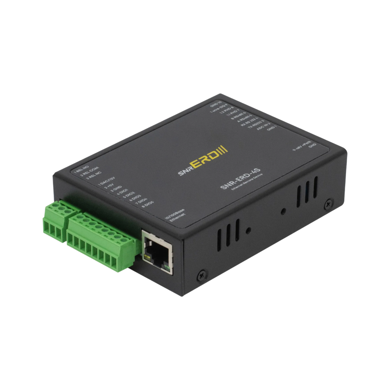 Контроллер SNR Устройство удалённого мониторинга, универсальный ПЛК. Питание PoE, 9-48В.