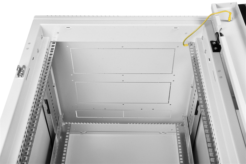 Шкаф ЦМО Шкаф телекоммуникационный напольный 42U (600x1000) дверь перфорированная 2 шт., цвет чёрный