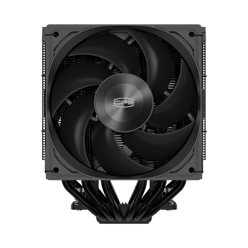 Кулер для процессора PCCooler RZ620Pro TC BK (265W, 4-pin PWM, 160mm, Al/Cu, 6x6mm, 2x120mm, 80CFM, 