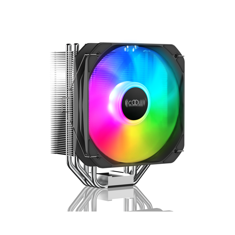 Кулер PCCooler Paladin 400 ARGB S115X/1200/1700/AM4 (TDP 200W, 130mm PWM ARGB FAN, 4 тепловые трубки