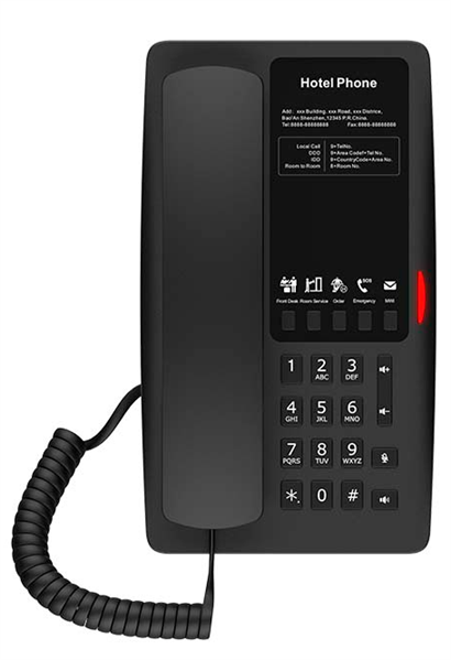 Телефон IP Fanvil H4W черный