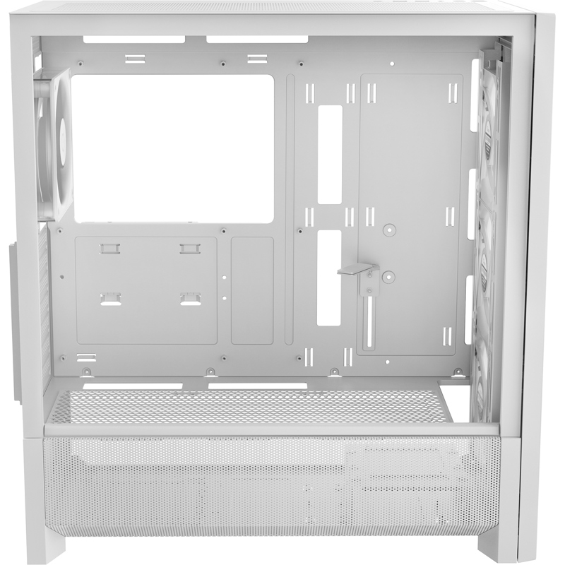 Корпус Ocypus Delta C70 WH ARGB, Midi-Tower, TG, 4x120mm ARGB, 2xUSB-A 3.0 + 1xUSB-C 3.1, E-ATX, ATX