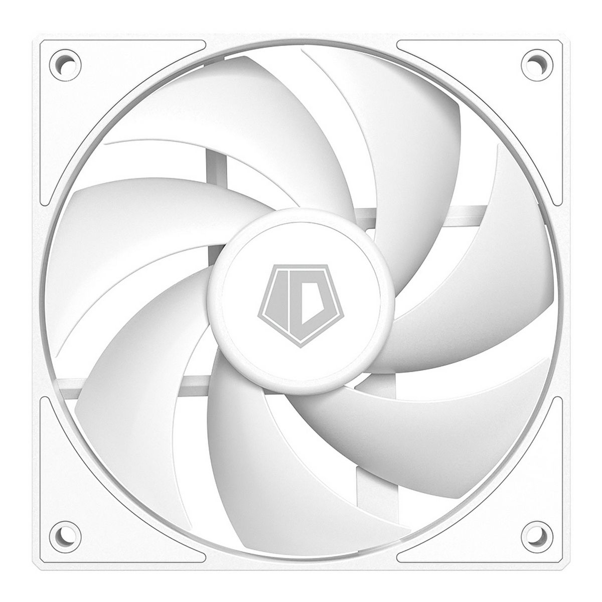 Вентилятор для корпуса ID-Cooling AF-125-W 120х120x25 белый 4-pin 30дБ Ret