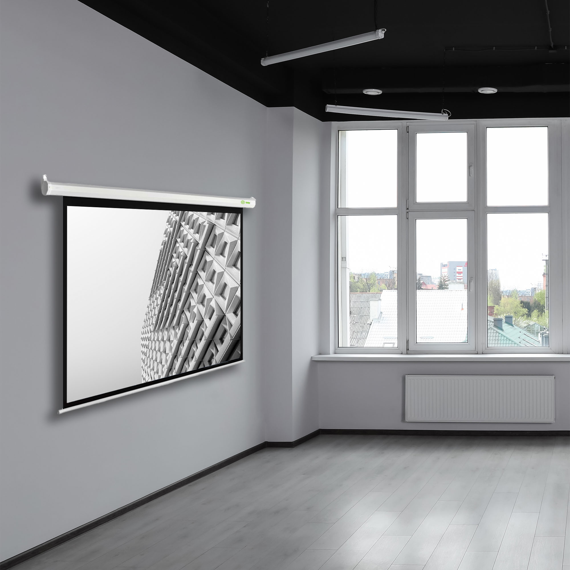 Экран Cactus 207" 315x420см MotoExpert CS-PSME-420x315-WT 4:3 настенно-потолочный рулонный белый (мо