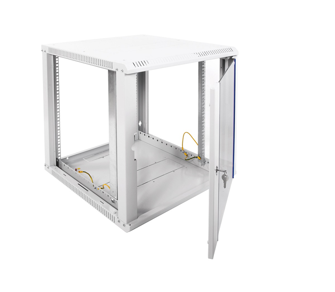 Шкаф ЦМО Шкаф телекоммуникационный настенный разборный ЭКОНОМ 12U (600х520) дверь стекло