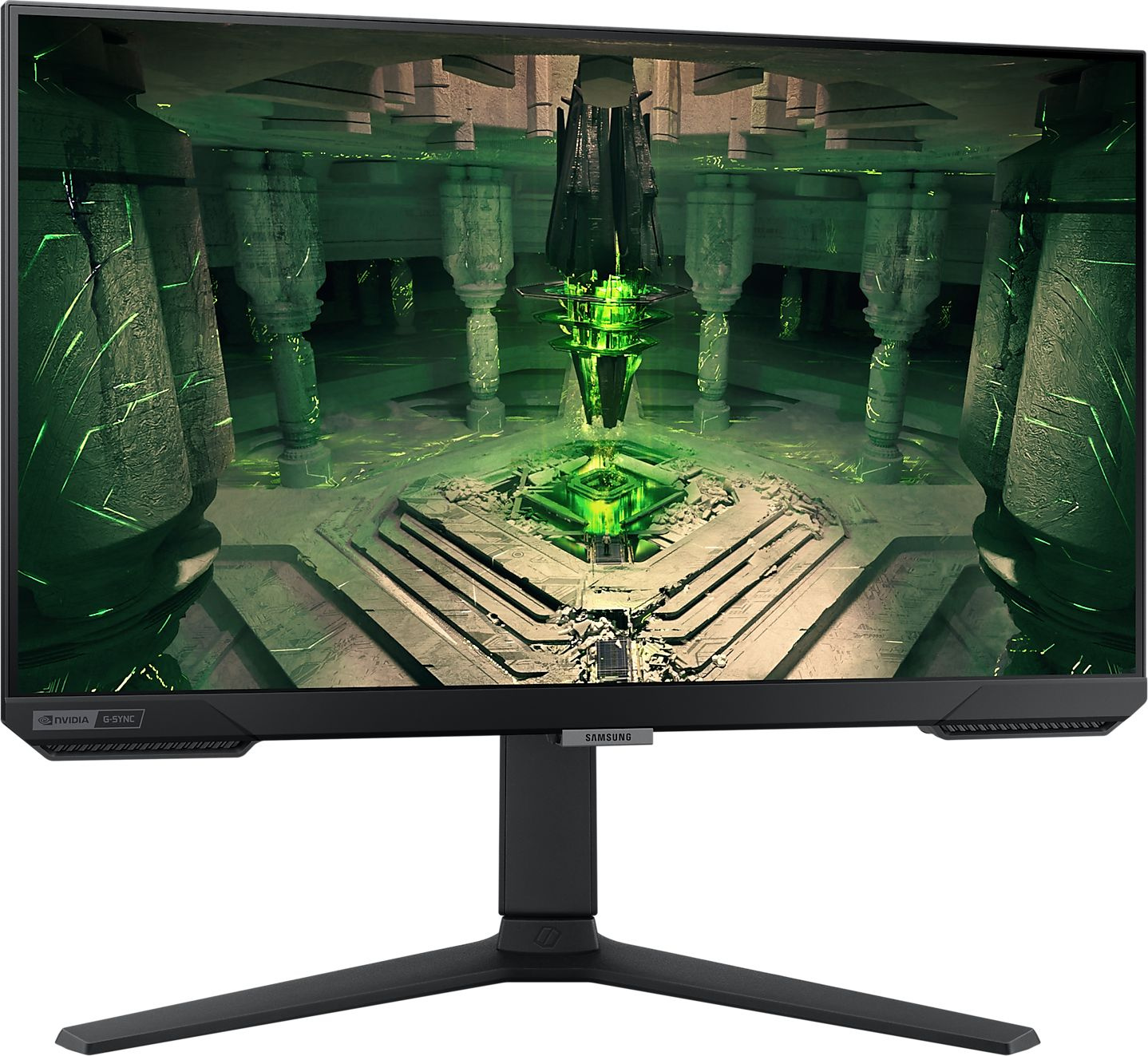 Монитор Samsung 25" Odyssey G4 S25BG400EI черный IPS LED 16:9 HDMI полуматовая HAS Piv 400cd 178гр/1