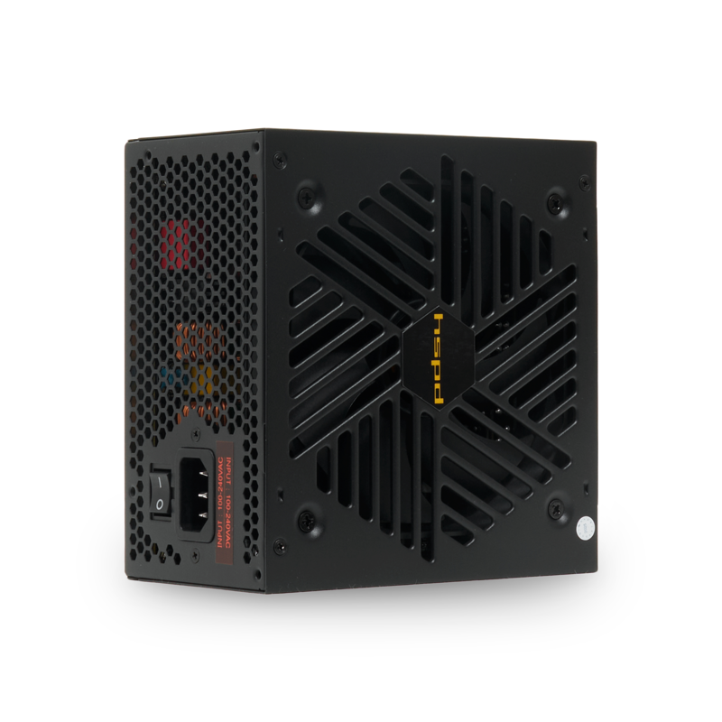 Блок питания HSPD, 1000W 80+ Gold (ATX, 3.1, PCIe 5.1, Full modular, 1x24(20+4)pin 600mm, 2xCPU 8(4+