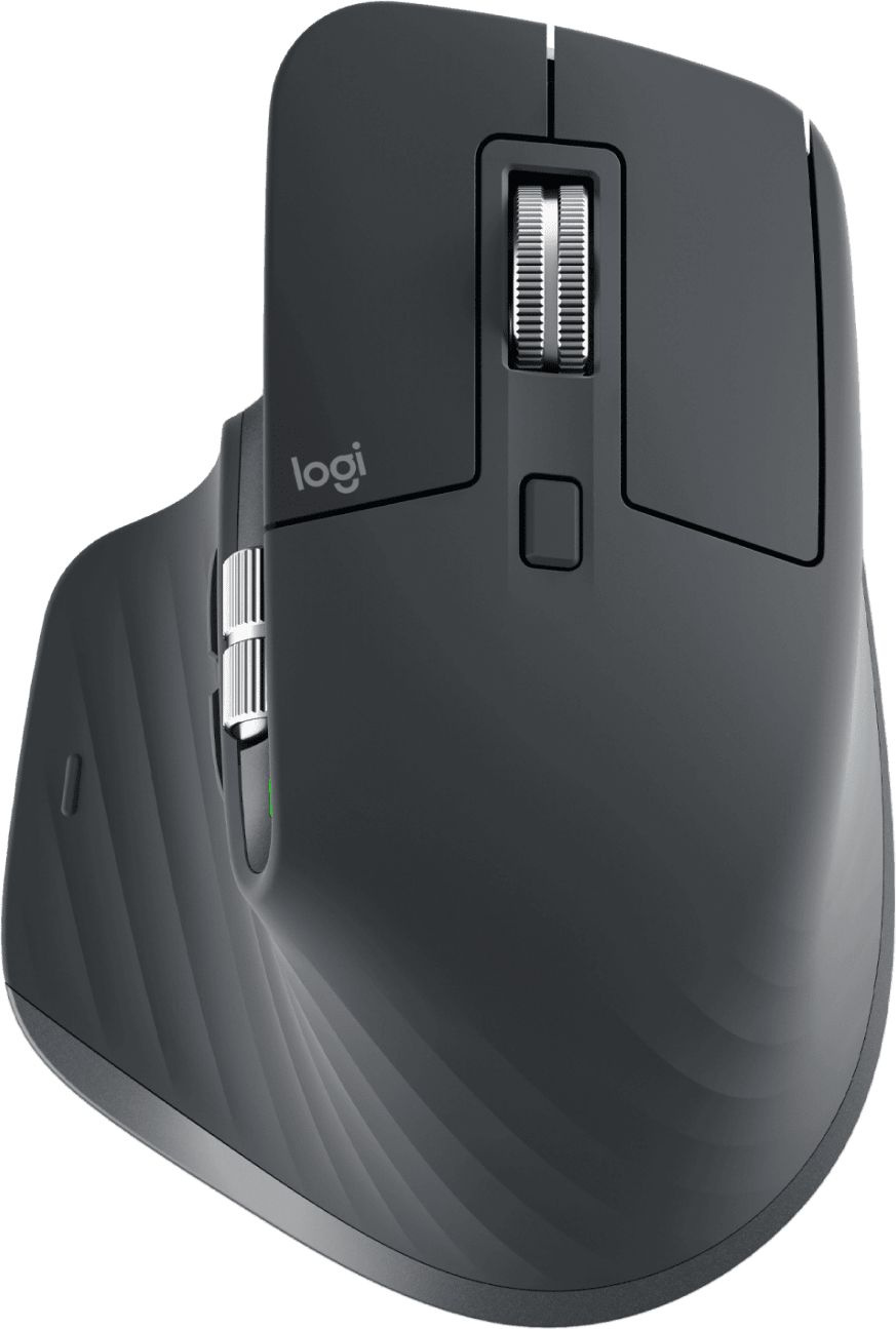 Мышь Logitech MX Master 3S графитовый оптическая 8000dpi беспров. BT/Radio USB 5but (910-006559)