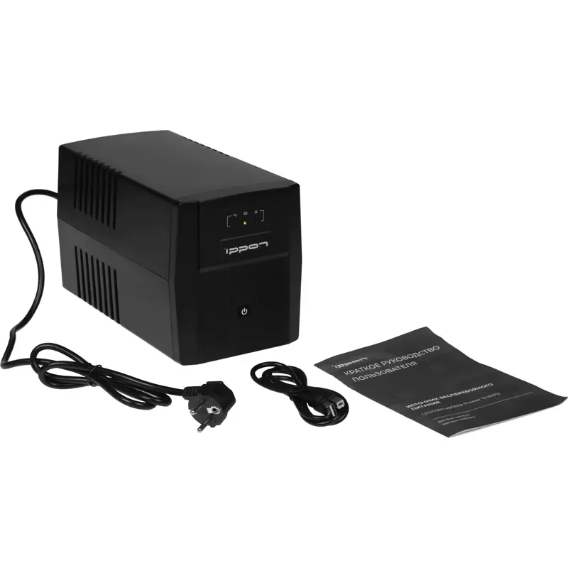 Источник бесперебойного питания Ippon Back Basic 1500 Euro 900Вт 1500ВА черный