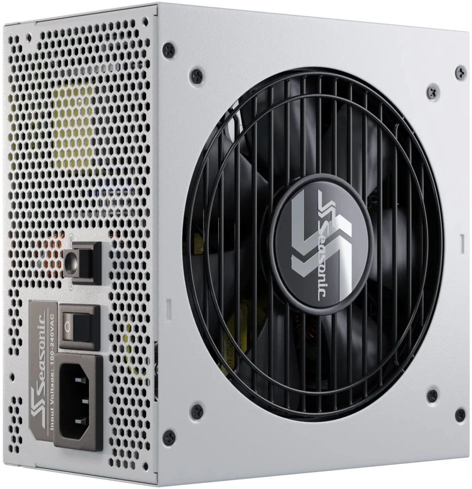 Блок питания Seasonic ATX 850W Focus GX-850 Gen.5 WHITE 80+ gold (20+4pin) APFC 135mm fan 8xSATA Cab
