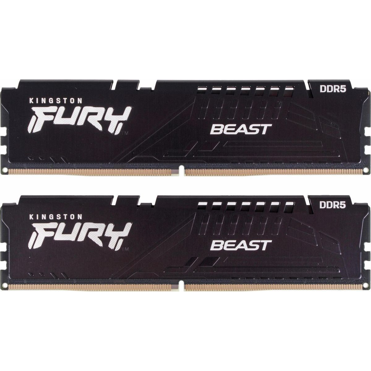 Модуль памяти Kingston 32GB DDR5 5200 DIMM FURY Beast Black Gaming Memory KF552C40BBK2-32WP Non-ECC,
