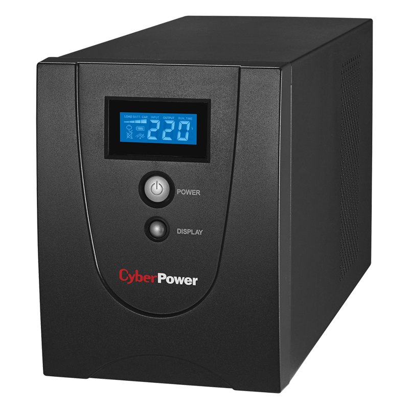 Источник бесперебойного питания Cyberpower VALUE2200EILCD Line-Interactive 2200VA/1320W USB/RS-232/R