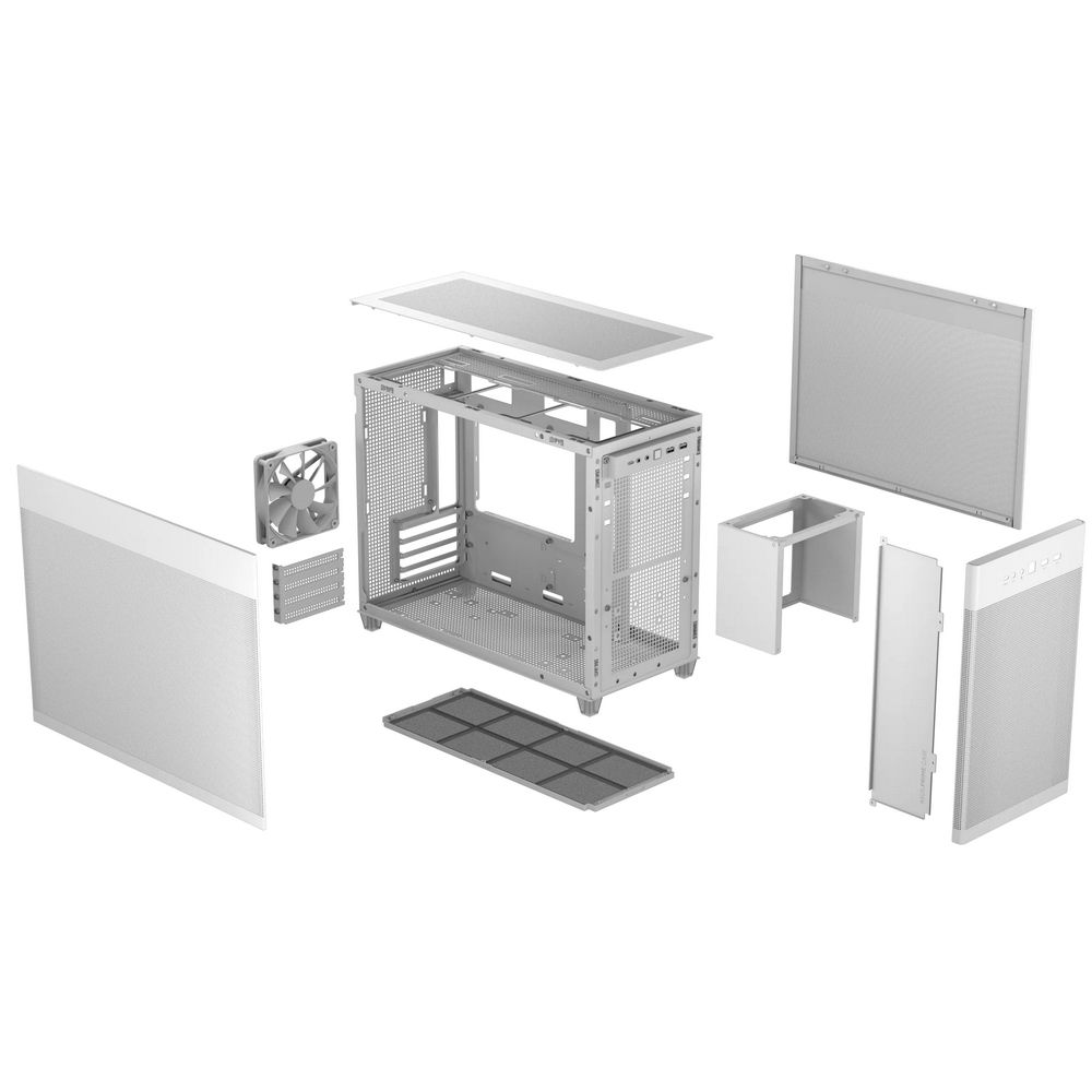 Корпус ASUS AP201/WHT/MESH AP201 ASUS PRIME CASE MESH WHITE EDITION (90DC00G3-B39000) (771913)