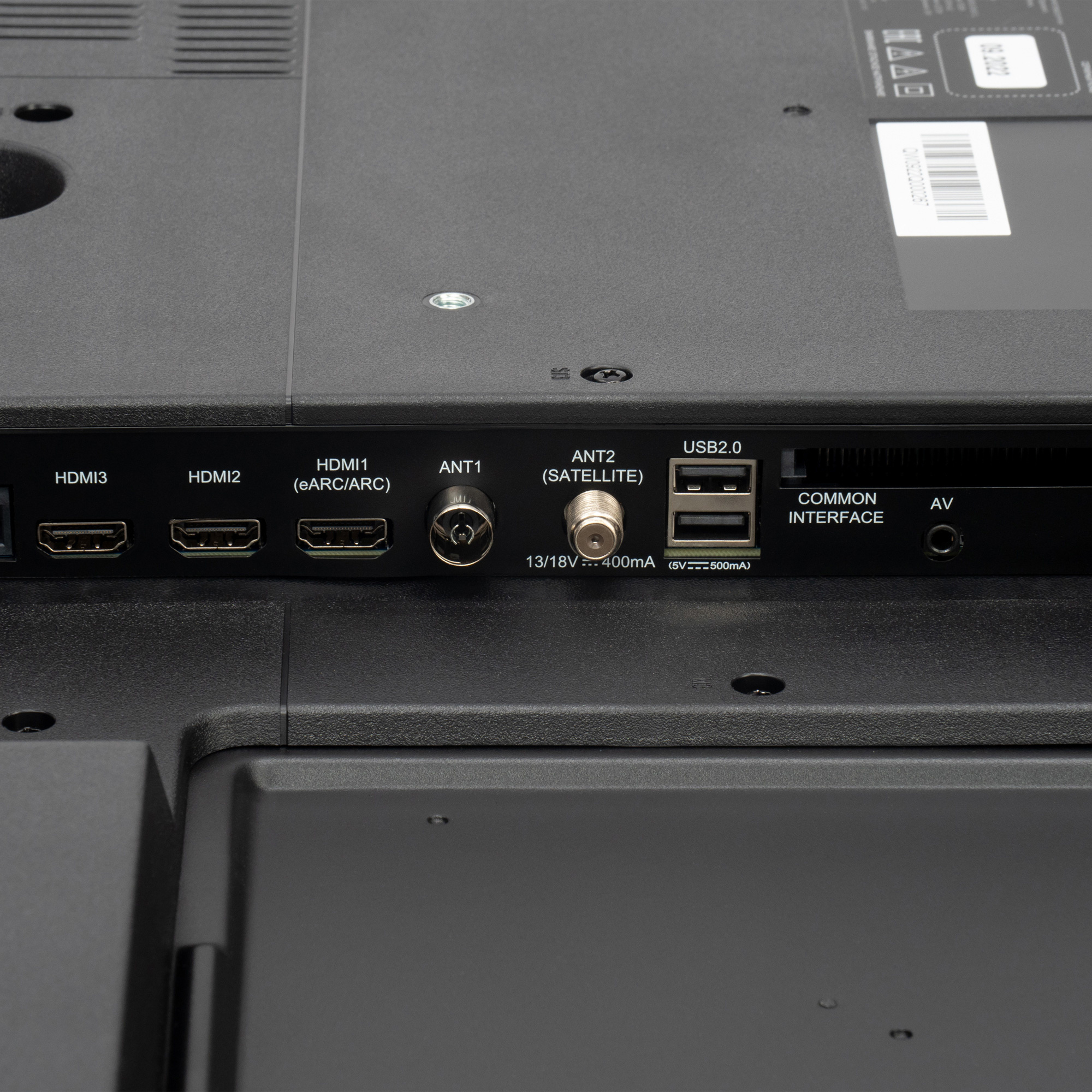 Телевизор QLED Hyundai 55" H-LED55QBU7500 Android TV Frameless черный/серебристый 4K Ultra HD 60Hz D