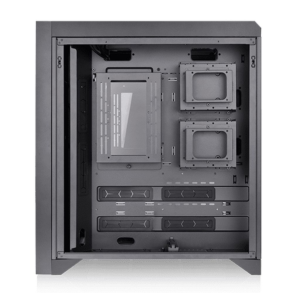 Корпус Thermaltake CA-1X7-00F1WN-01 CTE C700 TG ARGB/Black/Win/SPCC/Tempered Glass*2/CT140 ARGB Fan*