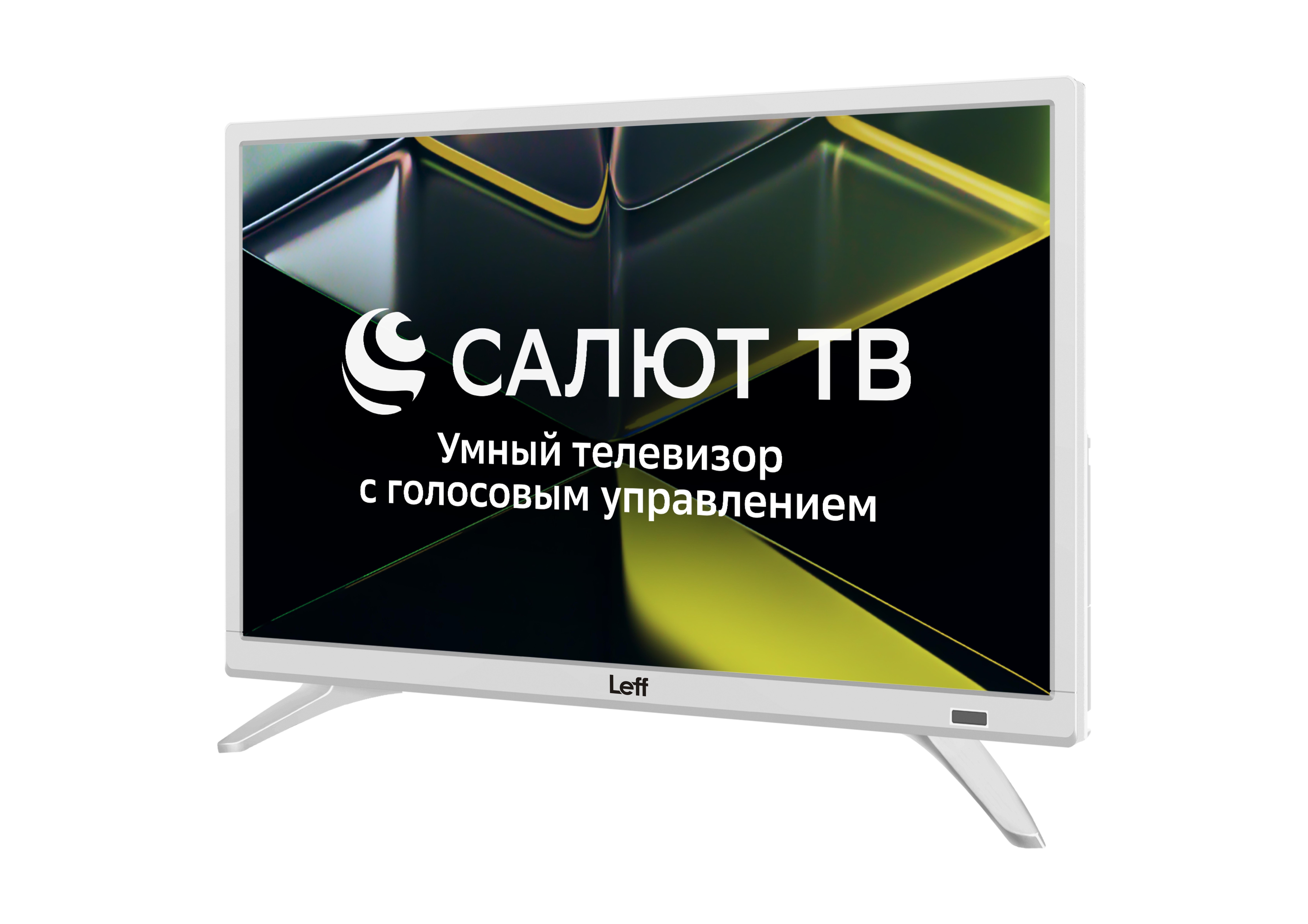Телевизор LCD 24" HD WHITE SALUT SMART 24H691T LEFF
