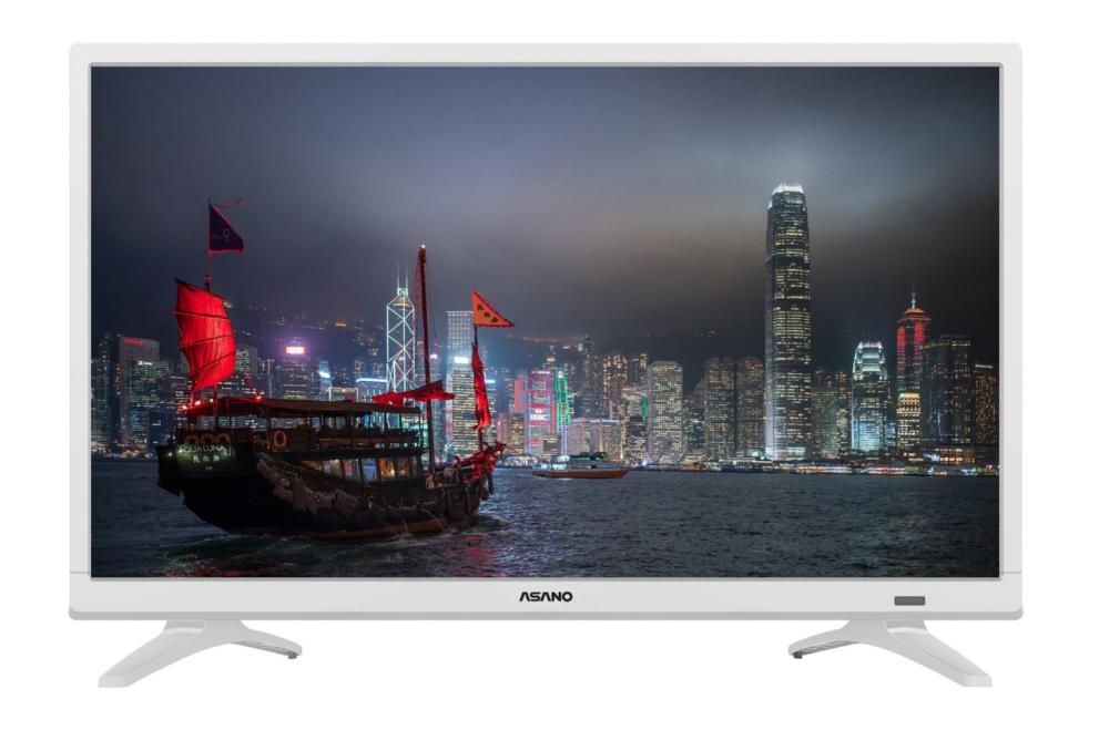 Телевизор LCD 24" HD WHITE 24LH1011T ASANO