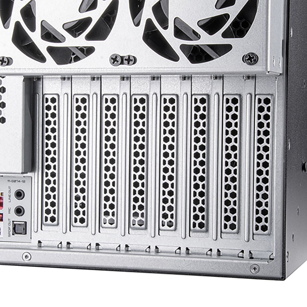 Корпус Silverstone G59RM5200000020 5U rackmount server chassis with dual 360mm liquid cooling compat