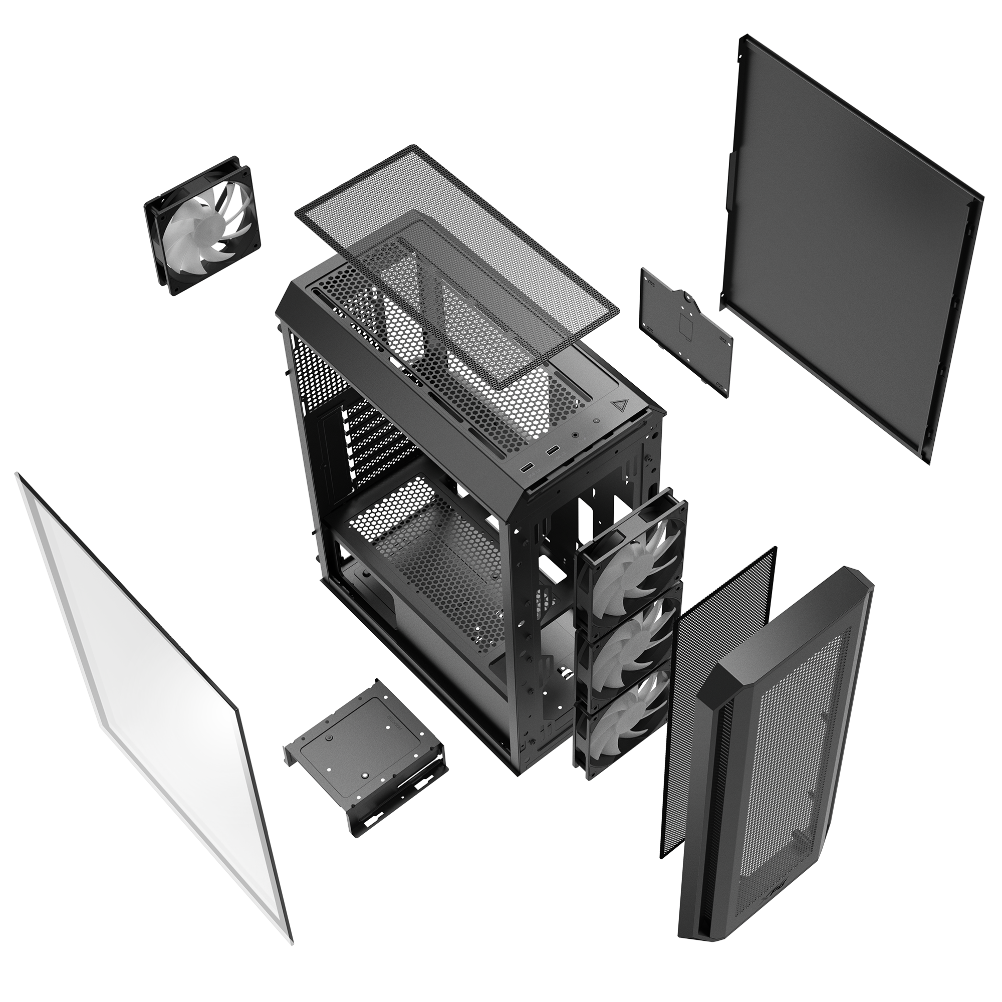 Корпус XPG VALORAIRPLUSMTA-BKCWW