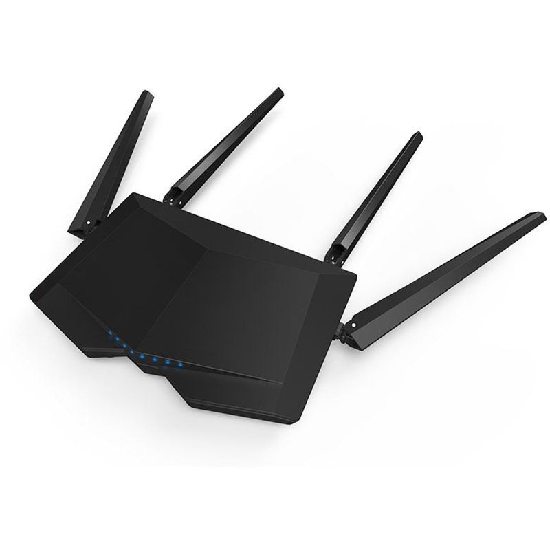 Роутер беспроводной Tenda AC6 AC1200 10/100BASE-TX черный