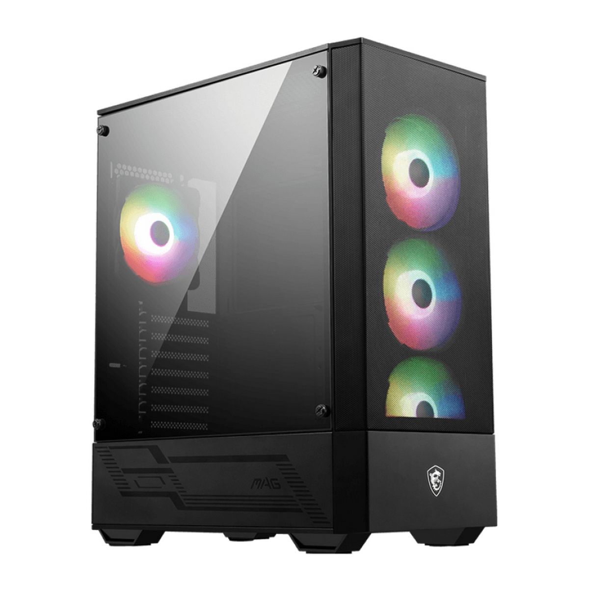 Корпус MSI MAG FORGE 112R Mid-Tower, ATX, 2xUSB 3.2, Audio I/O, 4x120mm ARGB Fan, 6-ch Light control