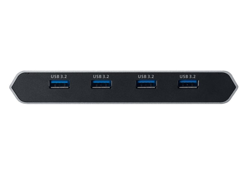 КВМ перевключатель ATEN 2-Port 4K DisplayPort USB-C KVM Dock Switch with Power Pass-through