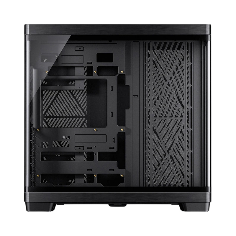 Корпус JONSBO TK-4, Midi-Tower, TG, no fan, 2xUSB-A 3.0 + 1xUSB-C 3.2, ATX, mATX, mITX Black