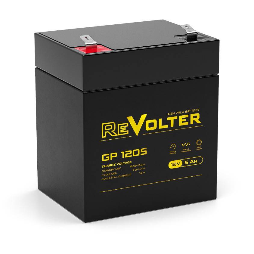 Аккумуляторная батарея универсальная Revolter GP 1205 (12V / 5.5Ah)