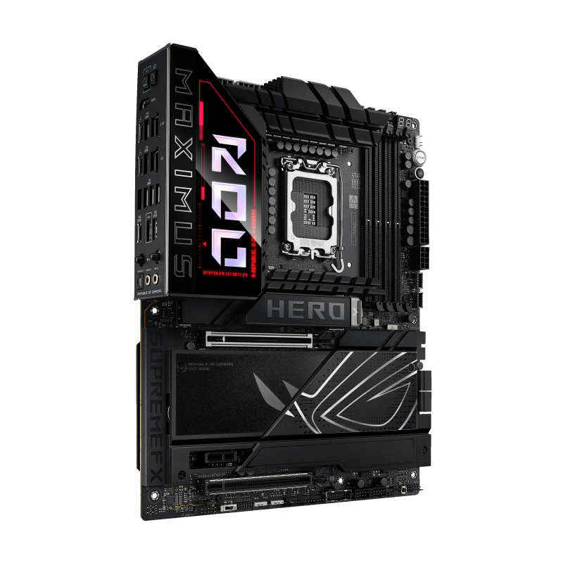 Материнская плата Asus ROG MAXIMUS Z890 HERO Soc-1851 Intel Z890 4xDDR5 ATX AC`97 8ch(7.1) 5Gigabit 