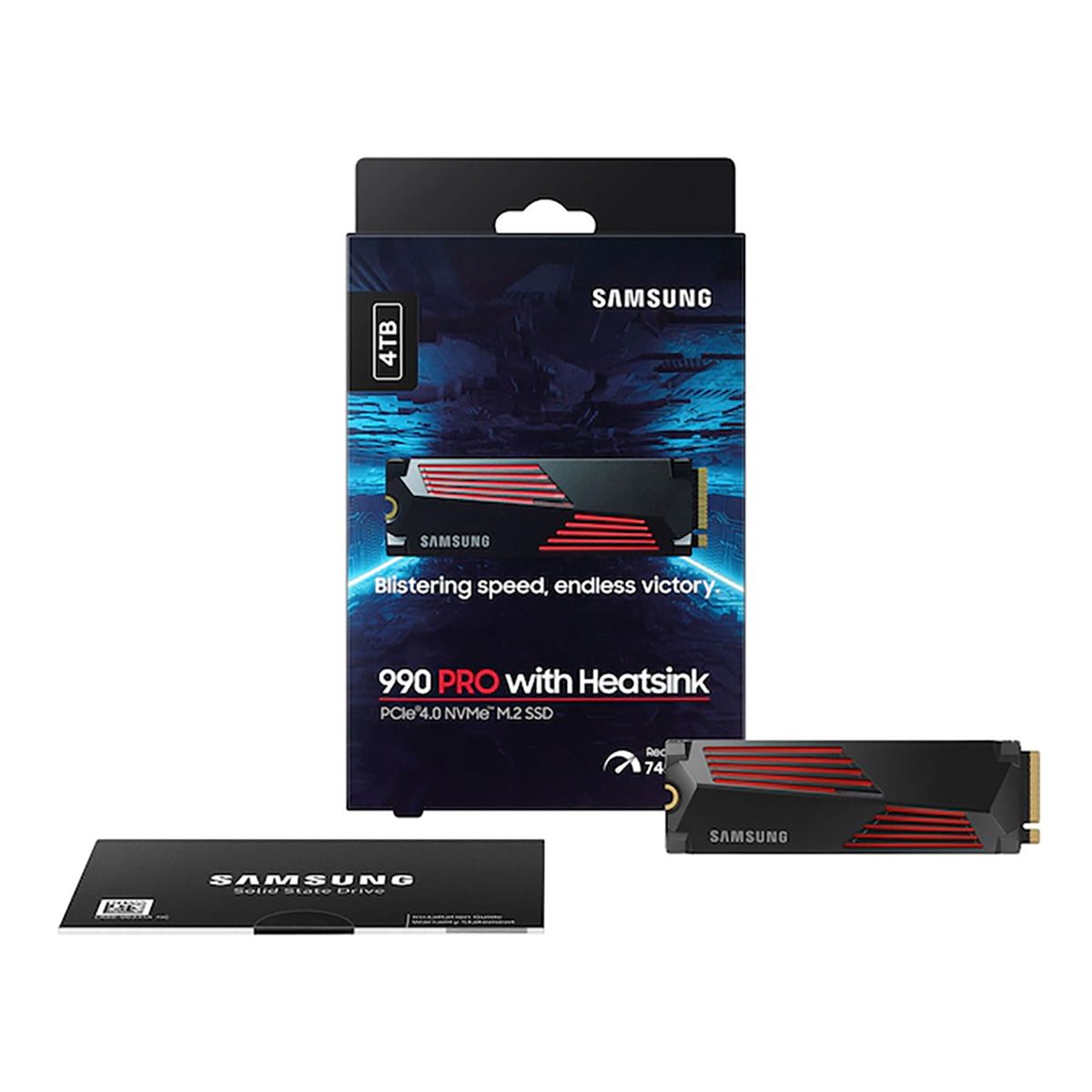 Накопитель SSD Samsung PCIe 4.0 x4 4TB MZ-V9P4T0CW 990 Pro M.2 2280
