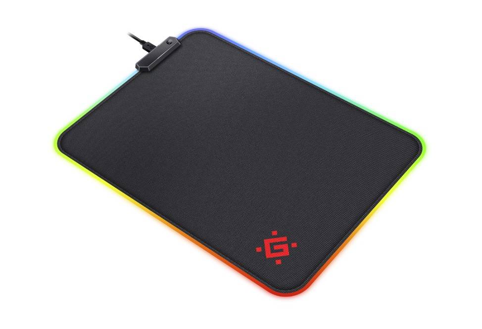 Коврик для мыши Defender Black Средний черный 350x300x4мм (50008)