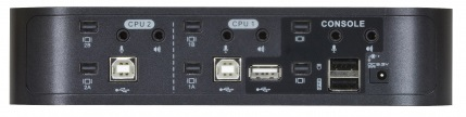 КВМ перевключатель ATEN 4-Port USB3.0 4K DisplayPort Dual Display KVM switch
