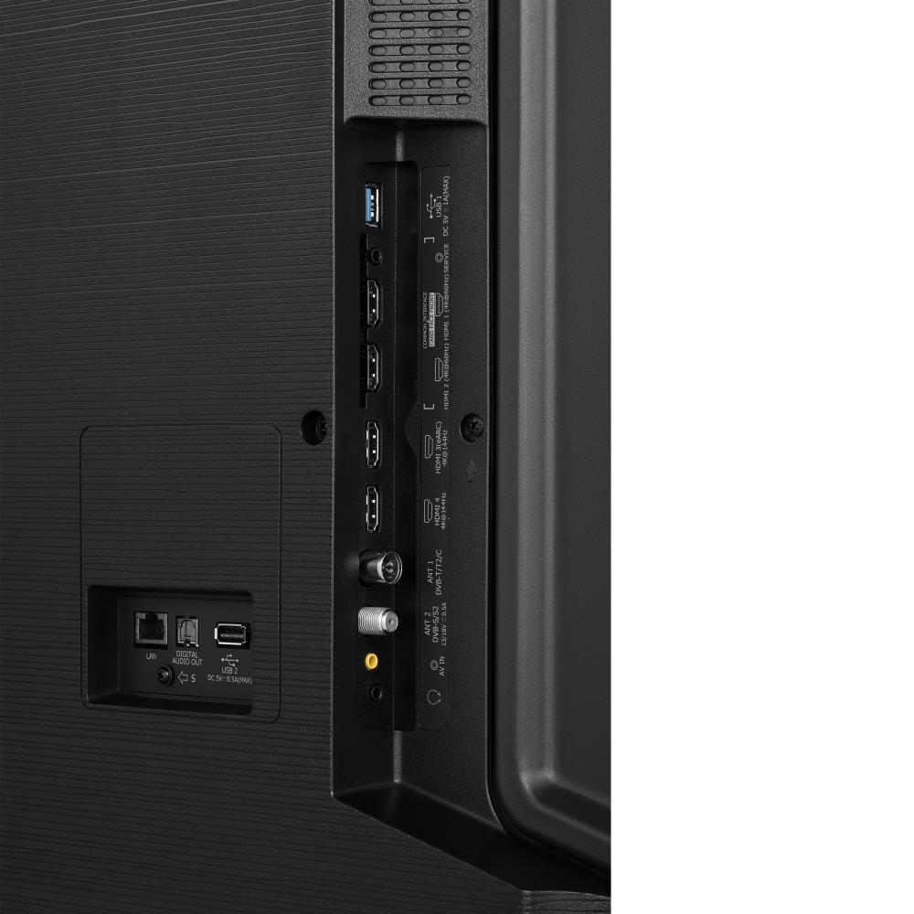 Телевизор QLED Hisense 85" 85U7NQ темно-серый 4K Ultra HD 120Hz DVB-T DVB-T2 DVB-C DVB-S DVB-S2 USB 