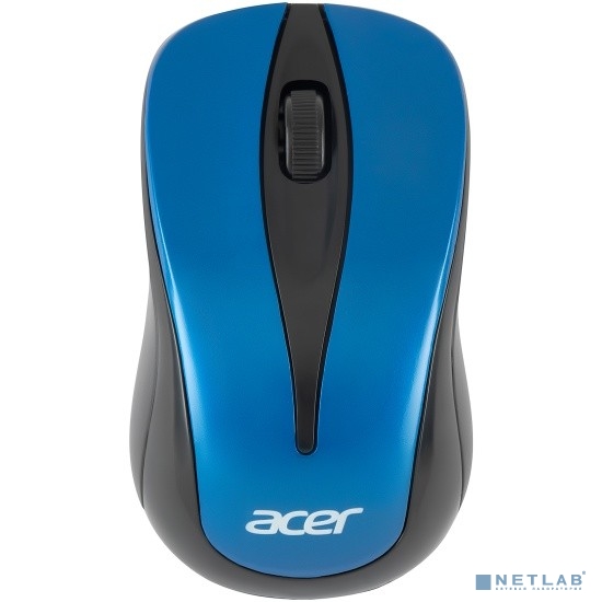 Мышь Acer OMR132 синий/черный оптическая 1000dpi беспров. USB для ноутбука 3but (ZL.MCEEE.01F)