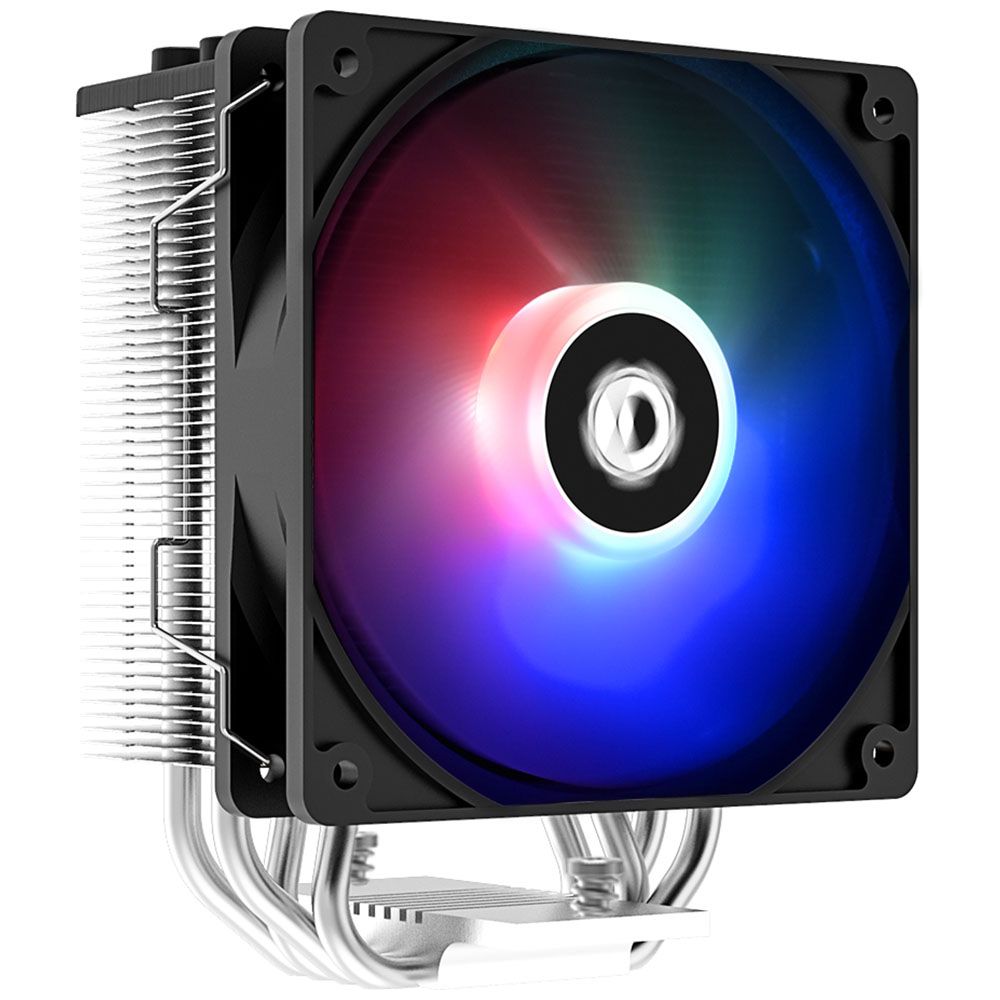 Устройство охлаждения(кулер) ID-Cooling SE-214-XT RGB Soc-AM5/AM4/1200/1700/1851 черный/белый 4-pin 