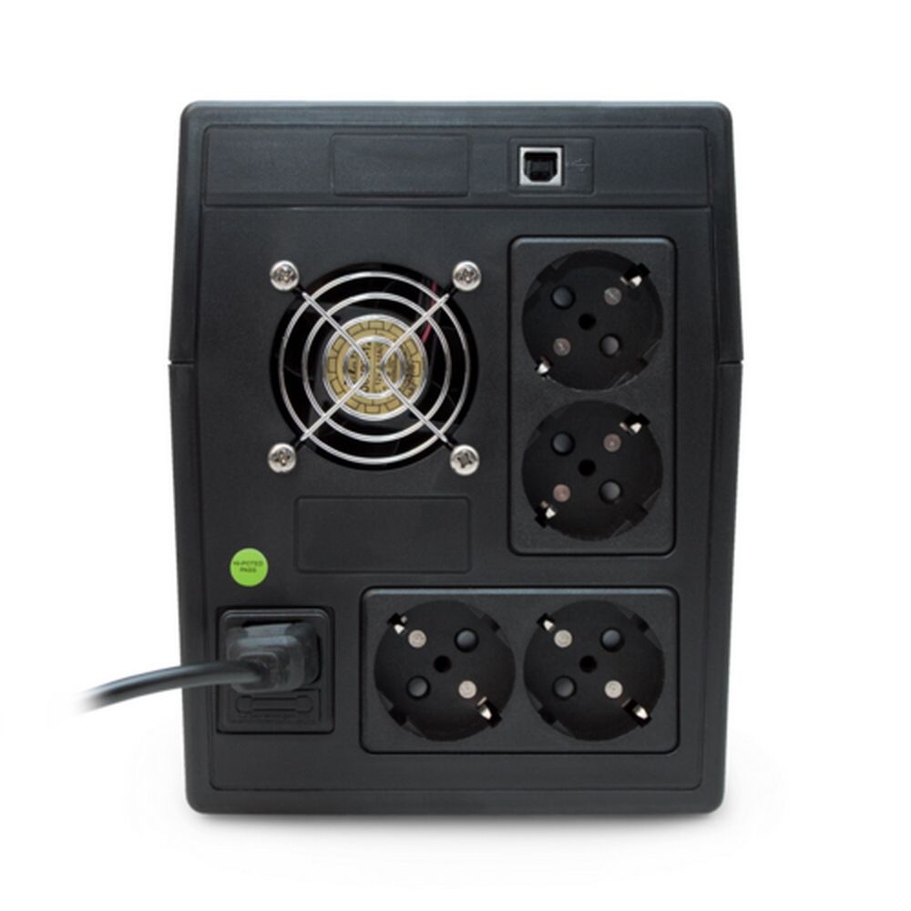 ИБП POWERMAN Back Pro 2000Plus Мощность 2000В А/1200 Вт, батареи: 12 В 9 Ач - 2 шт, Розетки Shuko - 