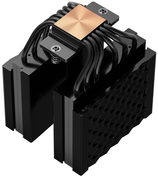 Устройство охлаждения(кулер) PcCooler RT620 Digital Soc-AM5/AM4/1151/1200/2066/1700 черный 4-pin 34.