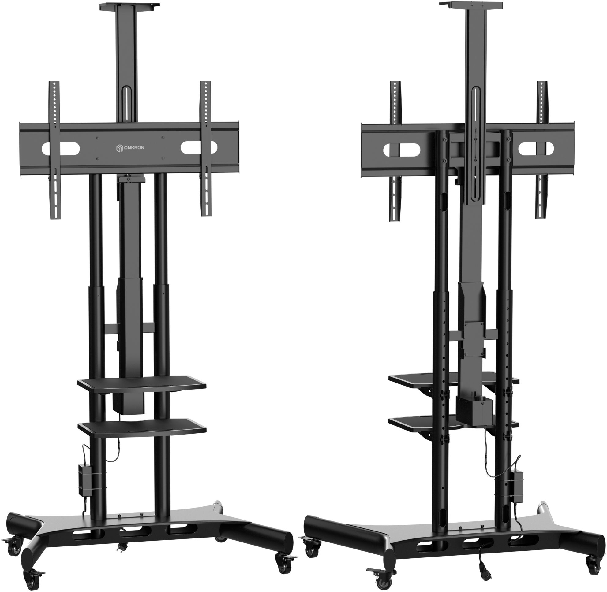 Подставка для телевизора Onkron TS1881 Elift черный 50"-86" макс.90кг напольный наклон