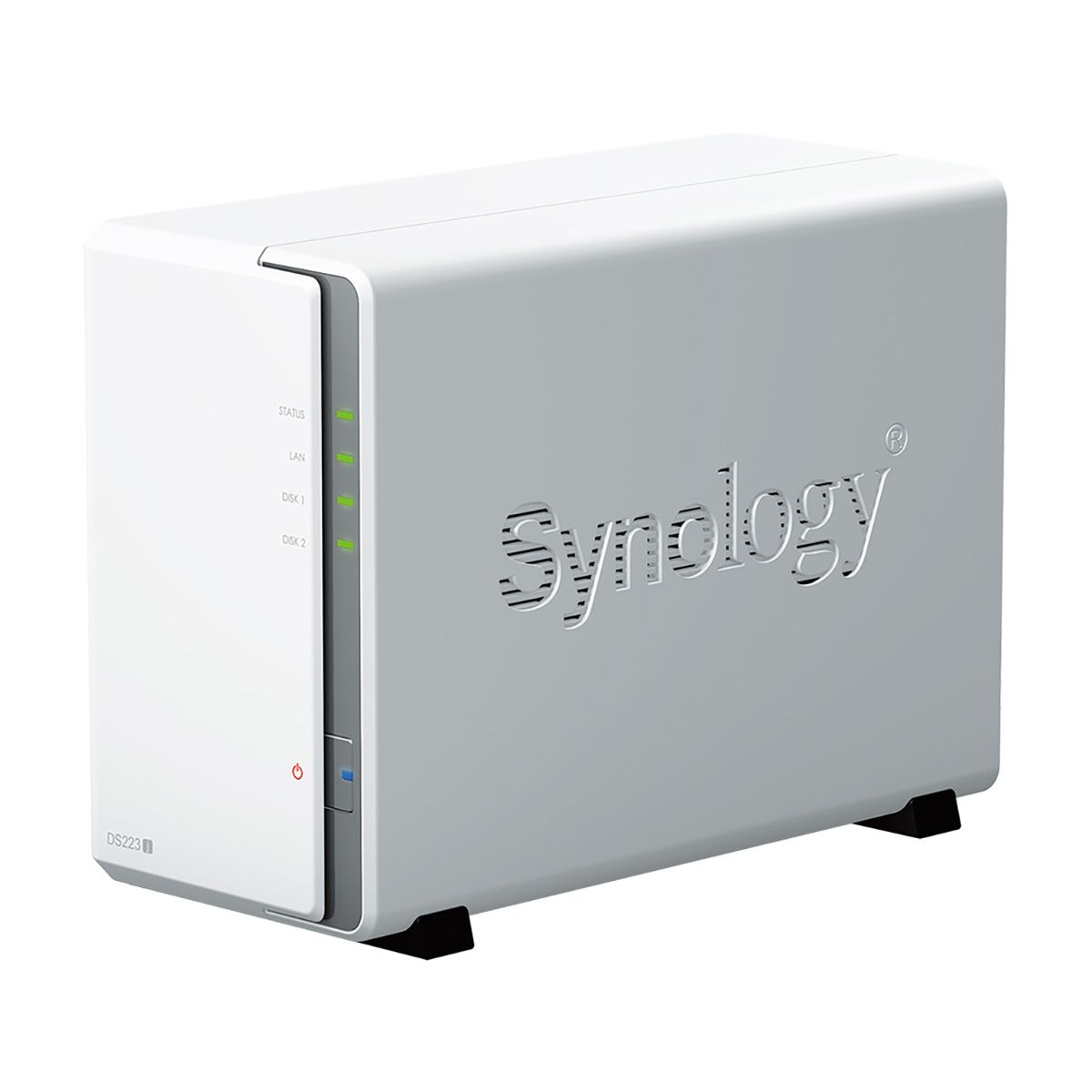 Системы хранения данных Synology QC 1,7GhzCPU/1Gb/RAID0,1/upto 2 HP HDD SATA(3.5')/2xUSB3.2/1xGbE/iS