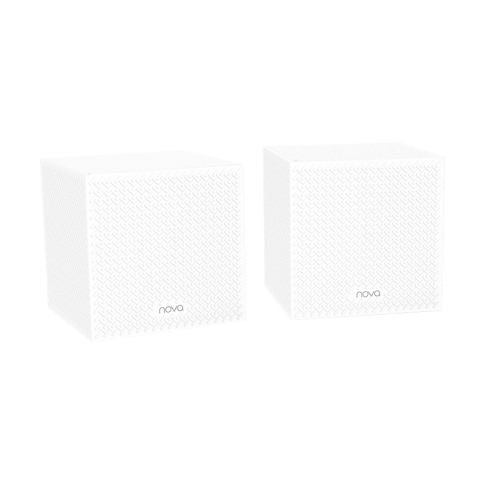 Бесшовный Mesh роутер Tenda MW12 (MW12(2-PACK)) AC2100 10/100/1000BASE-TX белый (упак.:2шт)
