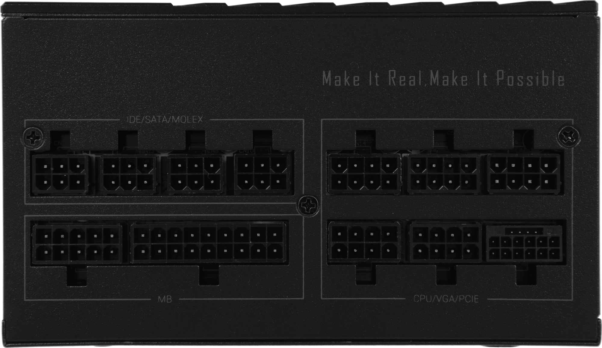 Блок питания Formula ATX 1200W VL-1200G5 MOD Gen.5 80+ gold (20+4pin) APFC 140mm fan lt.blue LED 7xS