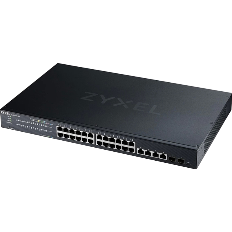 Коммутатор Zyxel XMG1915-18EP-EU0101F (L2+) 16x2.5Гбит/с 2SFP+ 8PoE++ 180W управляемый