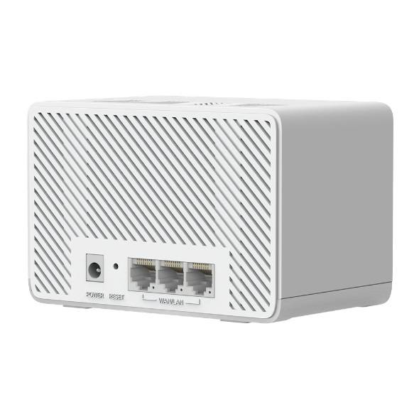 Бесшовный Mesh роутер Mercusys Halo H25BE (HALO H25BE(3-PACK)) BE3600 10/100/1000BASE-TX белый (упак