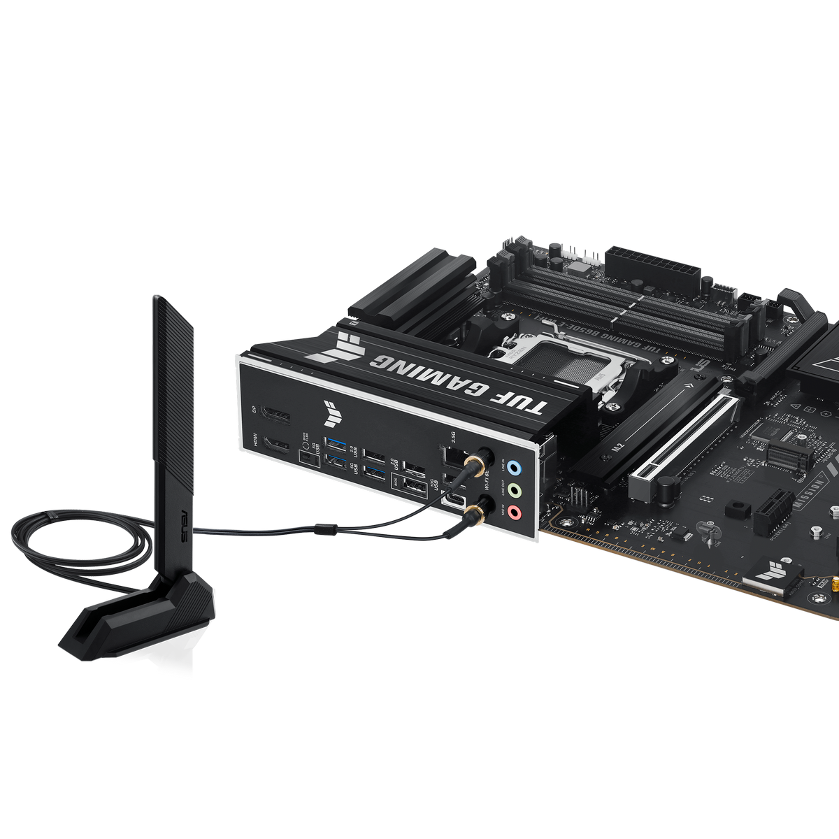 Материнская плата Asus TUF GAMING B650E-E WIFI Socket AM5 AMD B650 4xDDR5 ATX AC`97 8ch(7.1) 2.5Gg R