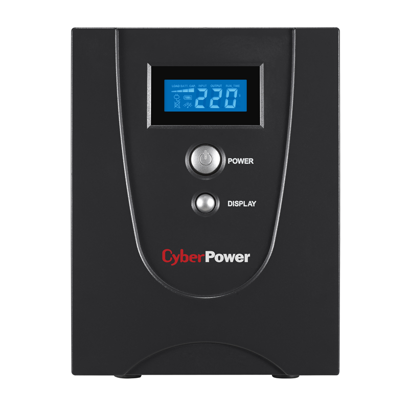 Источник бесперебойного питания Cyberpower VALUE2200EILCD Line-Interactive 2200VA/1320W USB/RS-232/R