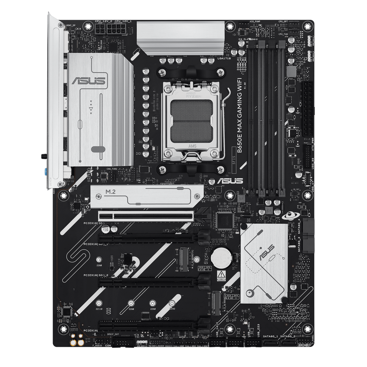 Материнская плата Asus B650E MAX GAMING WIFI Socket AM5 AMD B650 4xDDR5 ATX AC`97 8ch(7.1) 2.5Gg RAI