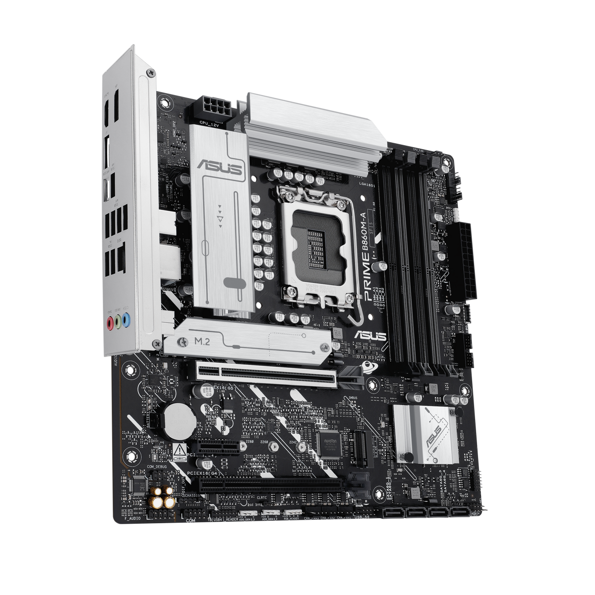 Материнская плата Asus PRIME B860M-A-CSM Soc-1851 Intel B860 4xDDR5 mATX AC`97 8ch(7.1) 2.5Gg RAID+H